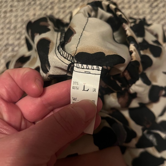 Leopard Print Ruffle Skirt - Picture 4 of 4